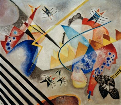 Wit Centrum door Wassily Kandinsky